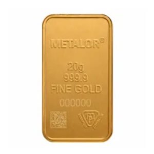 20g Gold Bar Metalor