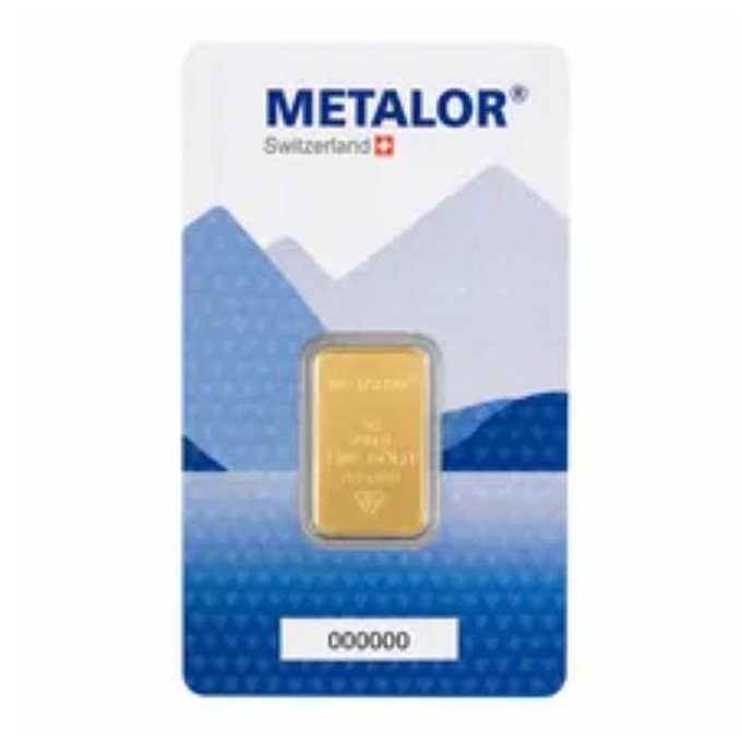 5g Gold Bar Metalor